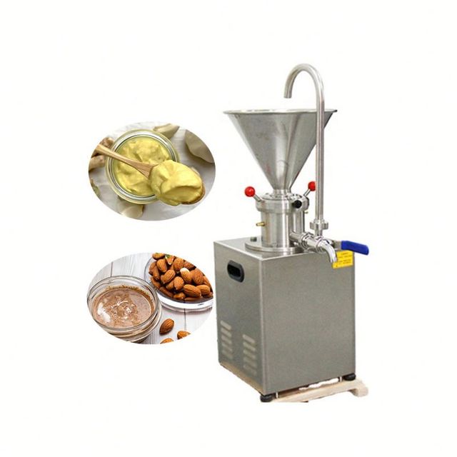 Nut Shea Cocoa Butter Making Machine Press Milk Grinding Fruit Jam Tomato Paste Peanut Butter Making Machine
