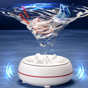 Turbine à ultrasons pour homme paresseux, <span class=keywords><strong>livraison</strong></span> rapide, Mini Machine à laver automatique Portable - Product Image 4