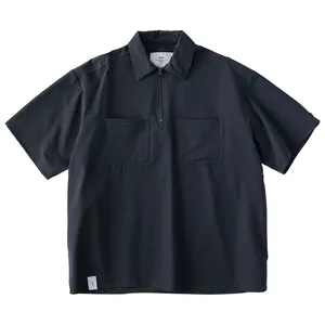 Мужская рубашка-поло из натурального хлопка, 100% г/м2