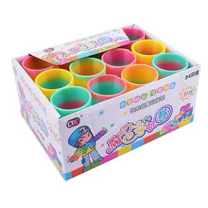 Büyük Jumbo plastik gökkuşağı daire oyuncak çocuklar için 5 ila 7 klasik için sihirli Slinkying bahar bobin oyuncak - Product Image 2