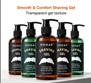 Crème à raser hydratante et naturelle pour hommes en gros – Gel crème de <span class=keywords><strong>rasage</strong></span> sans mousse pour le soin de la peau - Product Image 4