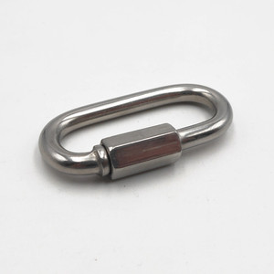 KINREE Anneau de connexion mousqueton en acier inoxydable 304 pour corde, boucle, crochet, équipement d'escalade - Product Image 2