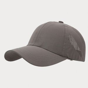 Casquettes de baseball légères à séchage rapide en gros en stock – Casquettes de sport d'été pour femmes, idéales pour la course à pied - Product Image 3