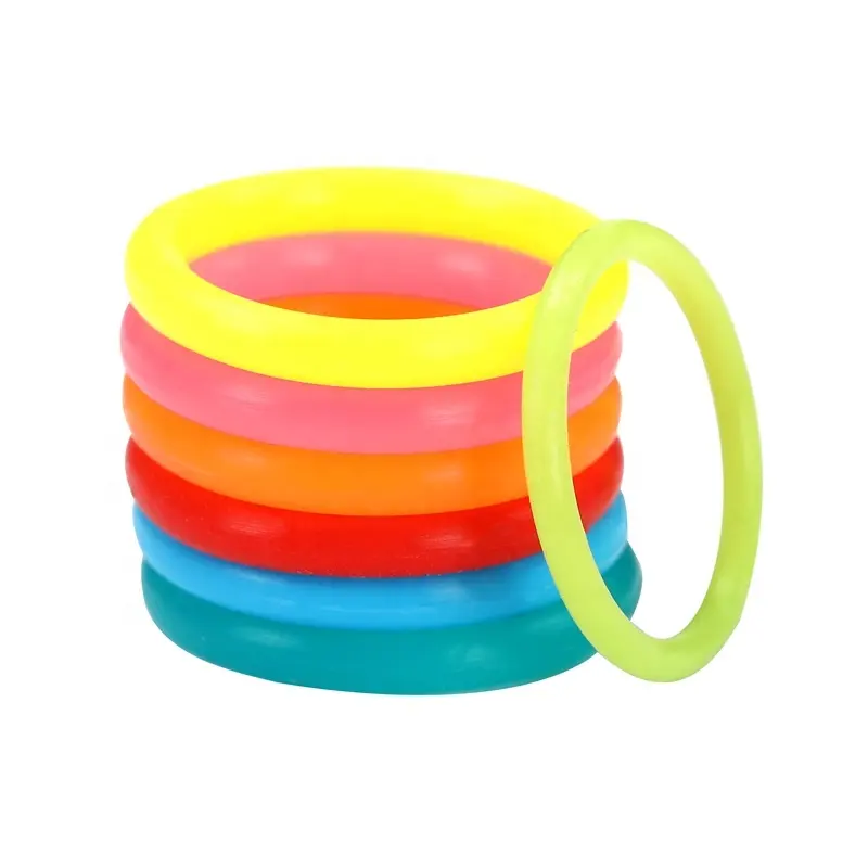 Tùy Chỉnh Màu Silicone Glow In The Dark O Ring Silicon O-ring