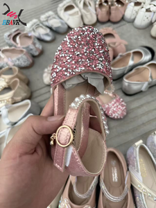 Chaussures pour enfants en stock à prix d'usine, chaussures de princesse pour filles, chaussures de cérémonie pour enfants à bas prix, restes de stock - Product Image 4