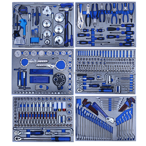 Caja de Herramientas con Ruedas, 7 Cajones, 424 Piezas, Gabinete de Acero para Taller Automotriz, Carro de Herramientas Industrial con Caja de Herramientas - Product Image 6