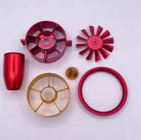 Ventilateur à conduit électrique (EDF) JP Hobby 70 mm 12 pales 2250KV 4S 6S en aluminium CNC, moule privé, fabriqué à Anhui pour avion RC