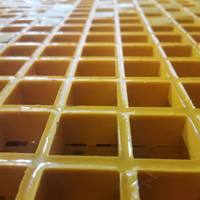 Grille en plastique pour sol, grille en plastique dur pour escalier, grille en fibre de verre FRP
