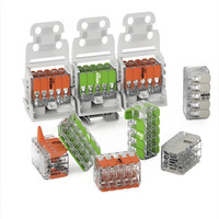 Nouveau bloc de jonction Wa-go 221-420 à 10 positions, câblage rapide, prêt à expédier, compact, 600V, connecteur à pince à ressort pour conducteurs