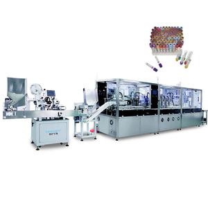 Tubo de ensaio descartável asséptico Tubo integrado para coleta de sangue que faz a máquina linha de montagem do tubo para coleta de sangue a vácuo - Product Image 1