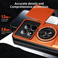Coque de protection antichoc avec support de fenêtre et fixation magnétique pour voiture pour Redmi Note 15 Pro 4G Pro+ A5 15C 14T