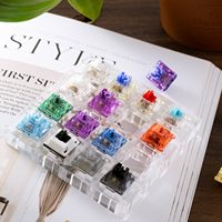 Claviers mécaniques Outil de test acrylique Commutateurs de clavier mécanique 4*4 Testeur de commutateur à 16 touches