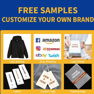 Felpa con Cappuccio <span class=keywords><strong>Beige</strong></span> Personalizzata di Alta Qualità, Leggera e Calda in Cotone, per Sport e Palestra, da Uomo - Product Image 4