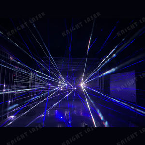 Tùy chỉnh Mini DJ Disco laser giáng sinh ánh sáng khiêu vũ và laser hiển thị 3 Watt chiếu đèn rèm cho câu lạc bộ đêm - Product Image 3