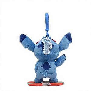 Auténtico Llavero <span class=keywords><strong>de</strong></span> Peluche <span class=keywords><strong>de</strong></span> <span class=keywords><strong>Stitch</strong></span> - Decoración <span class=keywords><strong>de</strong></span> Helado Surfista para Mochilas Unisex 0-24 Meses - Product Image 6