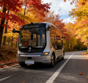 Les minibus sans conducteur sont adaptés aux villes touristiques comme moyens de transport intelligents sans conducteur pour les passagers. - Product Image 4