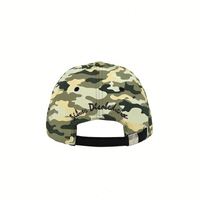 Topi 5 Panel Polos Bahan Nylon Berkualitas Tinggi Motif Camo, Model Rope Bill Tanpa Struktur, Snapback Custom dengan Logo Anda Sendiri