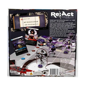 OEM ODM Standee en acrylique Re Act the Arts of <span class=keywords><strong>War</strong></span> Jeu de société pour 2 joueurs, 15-30 min de jeu, style artistique original Anime Manga, 1 contre 1 - Product Image 2