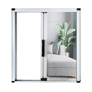 Moustiquaire plissée rétractable moderne personnalisée en aluminium pour fenêtre et porte, anti-moustiques, stores pliants - Product Image 1