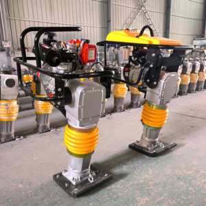 Máy đầm cóc chạy bằng xăng, máy đầm rung, máy đầm nhảy, máy đầm nền đường nhựa, trọng lượng <span class=keywords><strong>70</strong></span>-<span class=keywords><strong>80kg</strong></span> - Product Image 4
