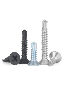 Bibo Yaente Factory M4.2 Hardened Galvanized <b>Flat</b> Countersunk Head Self-drilling Self-tapping Drill Tail <b>Screw</b> Metric - Product Image 5