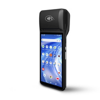 Terminal de point de vente Android 13 de 5,5 pouces avec NFC, 3G, 4G, Bluetooth, WiFi pour la commande en restaurant, système mobile de vente au détail, terminal portable tout-en-un