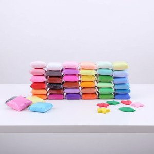 Du'bao 12 couleurs d'argile douce à séchage à l'air, bricolage d'animaux, jouet éducatif en vrac pour les enfants de 2 à 14 ans - Product Image 5