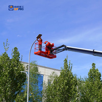 CFMG 21-29m Palan à bras mobile hydraulique télescopique à flèche automotrice Ascenseur à fonctionnement rotatif