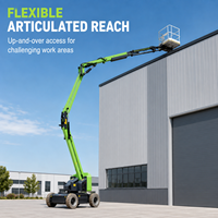 Plateforme de travail mobile articulée hydraulique diesel électrique autopropulsée à flèche télescopique 20m 30m 40m 16m 24m 28m