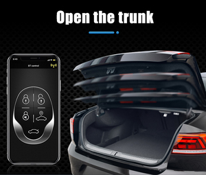 Nhảy mã điện thoại thông minh app điều khiển từ xa xe báo động BT Keyless nhập từ xa bắt đầu Hệ thống báo động xe - Product Image 3