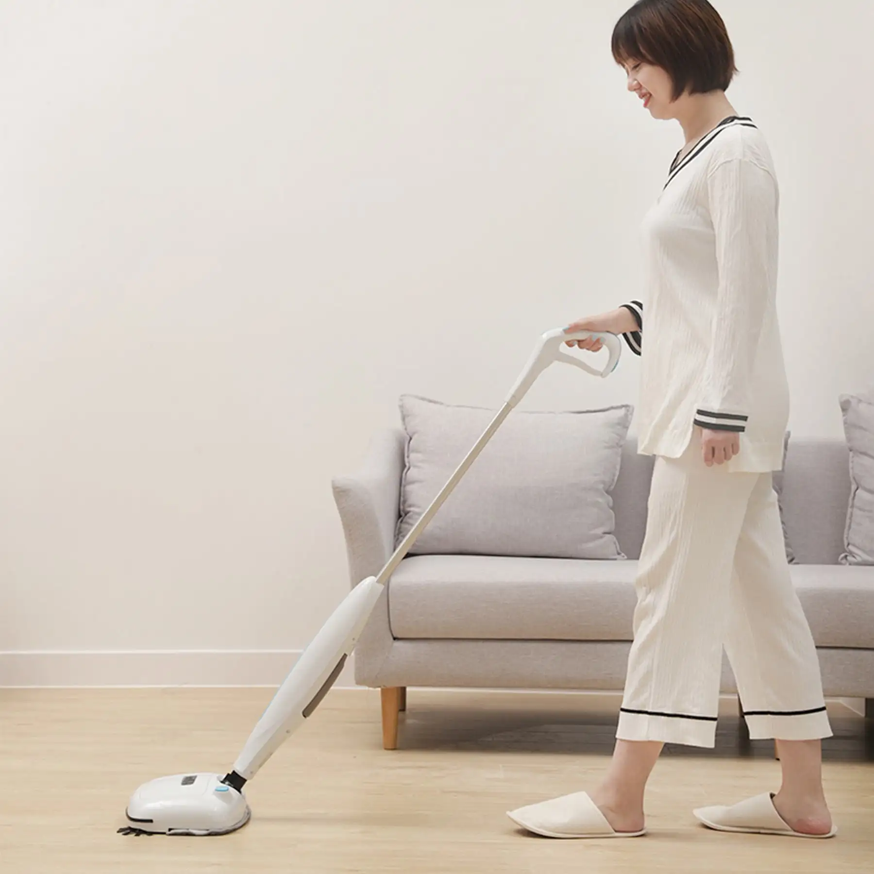 Household Cleaning Mop balai 3 en 1 Rechargeable Handheld Spin Maid Floor Cleaner
