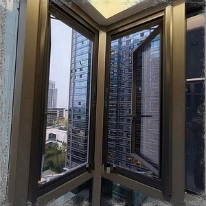 Chất lượng cao Windproof nhôm an ninh trượt màn hình cửa sổ cửa ra vào cho nhà bếp và phòng tắm cửa sổ - Product Image 1