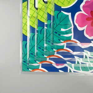 Aloha Flexzip Bag 10Pcs Clear Seal <b>Storage</b> Bags With Tropical Print For Food <b>Storage</b> - Product Image 3