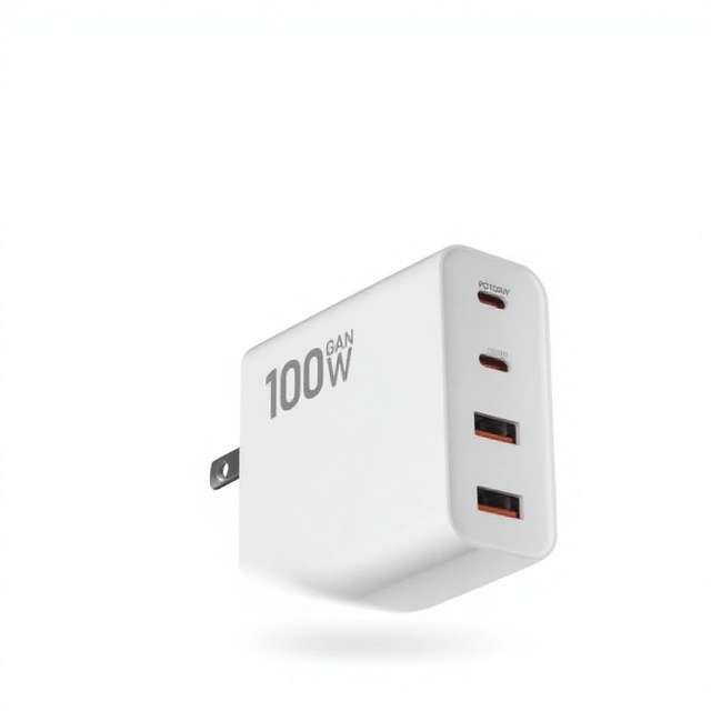 Cross-border Bestseller 100W GaN Charger Multi-port Fast Charging Supports All Major Charging Protocols Laptops Tablets