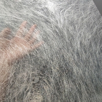 Tissu non tissé bicomposant PET PA6 robuste, haute résistance à l'abrasion, pour la décoration intérieure, la tapisserie et la protection