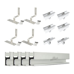 Soportes de Montaje de Aluminio Anodizado para Techos Solares FarSun, Rieles de Soporte para Paneles Solares - Product Image 5
