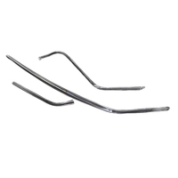 NOUVEAU Tube de phare DRL Tube acrylique Bande de guidage de lumière Bande de lumière DRL pour A6 A6L C8 2019 2020 2021 2022 2023