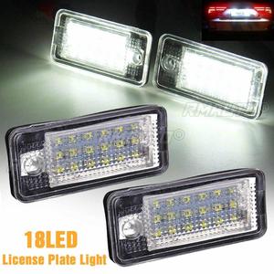 2 Luces LED para Matrícula, Lámpara para Placa de Matrícula para Audi A3 A4 S4 RS4 B6 B7 A6 RS6 S6 C6 S5 2D Cabrio Q7 A8 S8 RS4 Avant - Product Image 1
