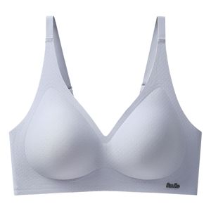 Sujetador sin Varillas de Alta Calidad para Mujer, Sin Costuras, Suave como la Gelatina, con Efecto Push-Up para Pecho Pequeño, Tirantes Delgados Ajustables, Diseño Transpirable de Punto - Product Image 5