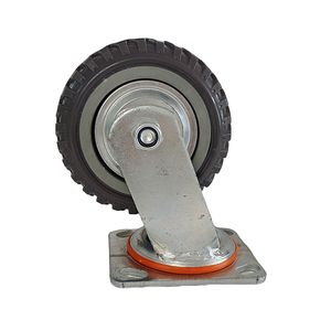 Fábrica Heavy Duty 4 5 6 8 Polegada Roda Quente À Prova de Vento Antiderrapante Ball Bearing Tipo Heavy Duty Rodízios Adequado para Carrinhos Flatbed - Product Image 4