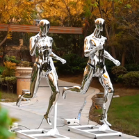 Mannequin robotique électrique E-PB-M1 pour vitrine, mannequin dynamique en mouvement pour exposition