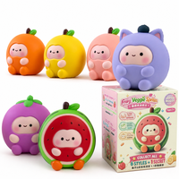 Nouveaux styles de jouets anti-stress en forme de fruits, citron Sprite, doux et amusants à presser, jouets relaxants, cadeaux d'anniversaire