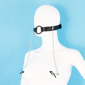 Jouets sexuels SM pour couples, produits de bondage, entraînement <span class=keywords><strong>sexuel</strong></span>, chaîne, pinces pour les tétons, bouchon buccal, anneaux buccaux, produits sexuels d'<span class=keywords><strong>abus</strong></span> - Product Image 6