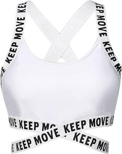 Personnalisable Spandex / Polyester Femmes Lettre <span class=keywords><strong>Croisé</strong></span> <span class=keywords><strong>Dos</strong></span> Rembourré Bretelles <span class=keywords><strong>Soutien</strong></span> Gym Yoga Sport Soutiens-<span class=keywords><strong>Gorge</strong></span> - Product Image 6