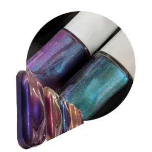 Aurora-Effekt pigmente Funkelnde Chamäleon-Perl glimmer pigmente Kfz-Sprüh farbe Nagellack-Kosmetik