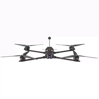 Drone de 15 pouces avec positionnement GPS et caméra FPV, moteur sans balais, capacité de charge utile en kg, distance de vol en km