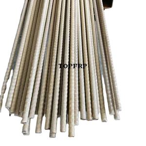 Barres d'armature en fibre de verre GFRP filetées anti-corrosion - Services de cintrage et de découpe haute résistance - Product Image 3