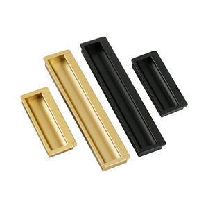 Tiradores de gabinete Manija de muebles de cocina de coche móvil de aluminio moderno Nuevo listado Venta al por mayor Luz de lujo Estilo caliente Vender bien - Product Image 1