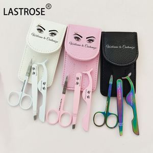 Juego de Pinzas para Pestañas de Acero Inoxidable al por Mayor, Juego de Pinzas para Cejas OEM, Marca Privada, Logotipo Personalizado - Product Image 2