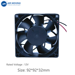 Nouveau ventilateur de refroidissement DC AM9232H12 92*92*32mm 12V/24V/48V à roulement à billes 4400 tr/min pour armoires industrielles - Product Image 2
